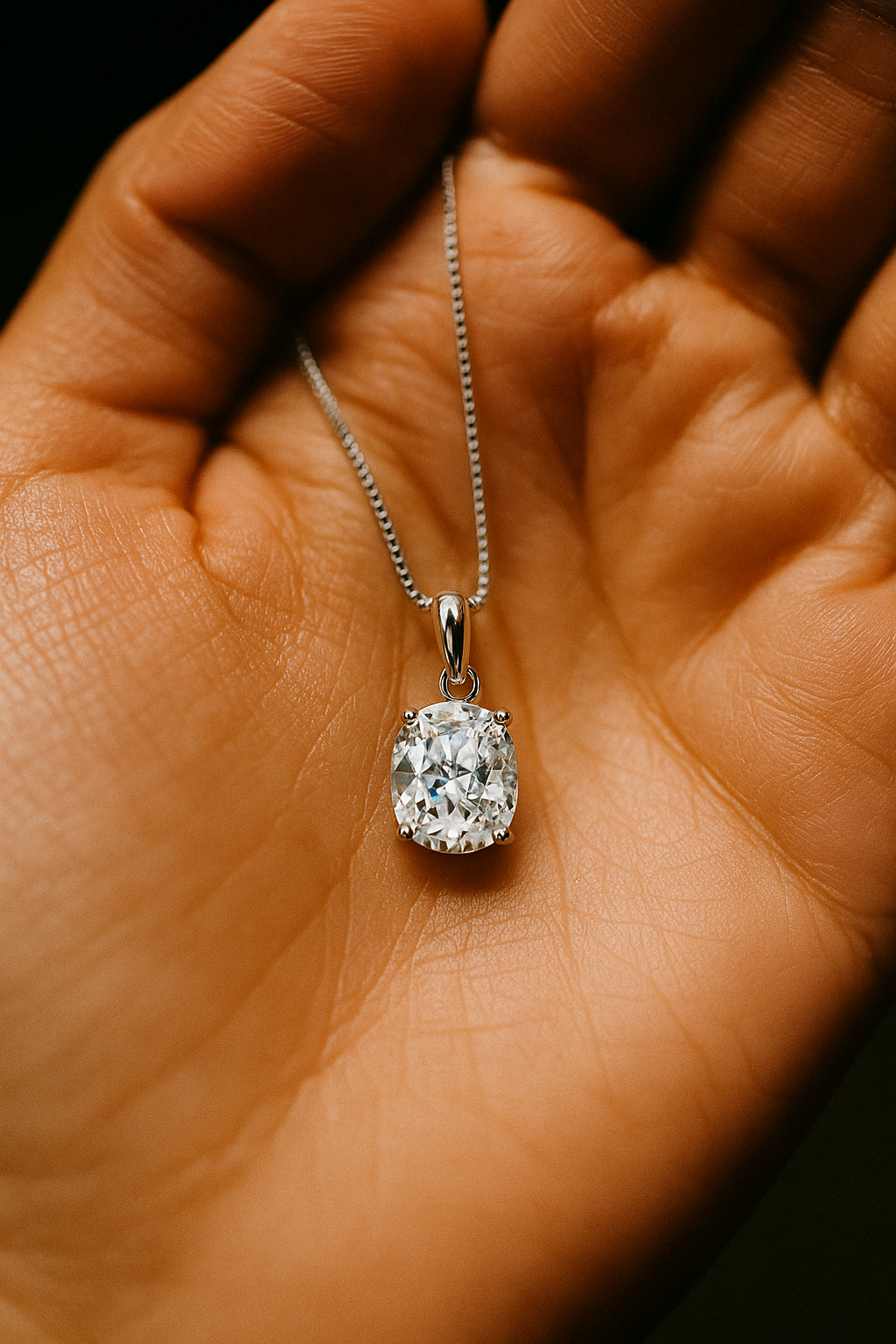 Colar Gota de Cristal - Pétala