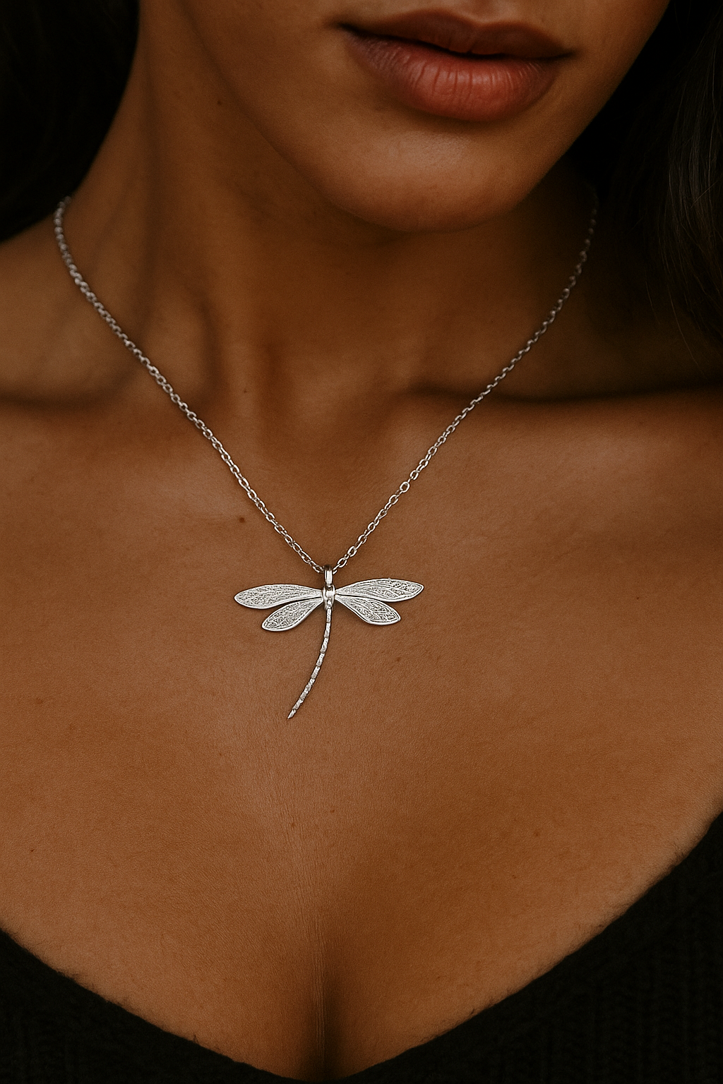 Colar Libélula Elegance - Pétala